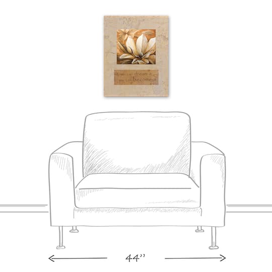 Magnolia Dream 16" x 20" Canvas Wall Art
